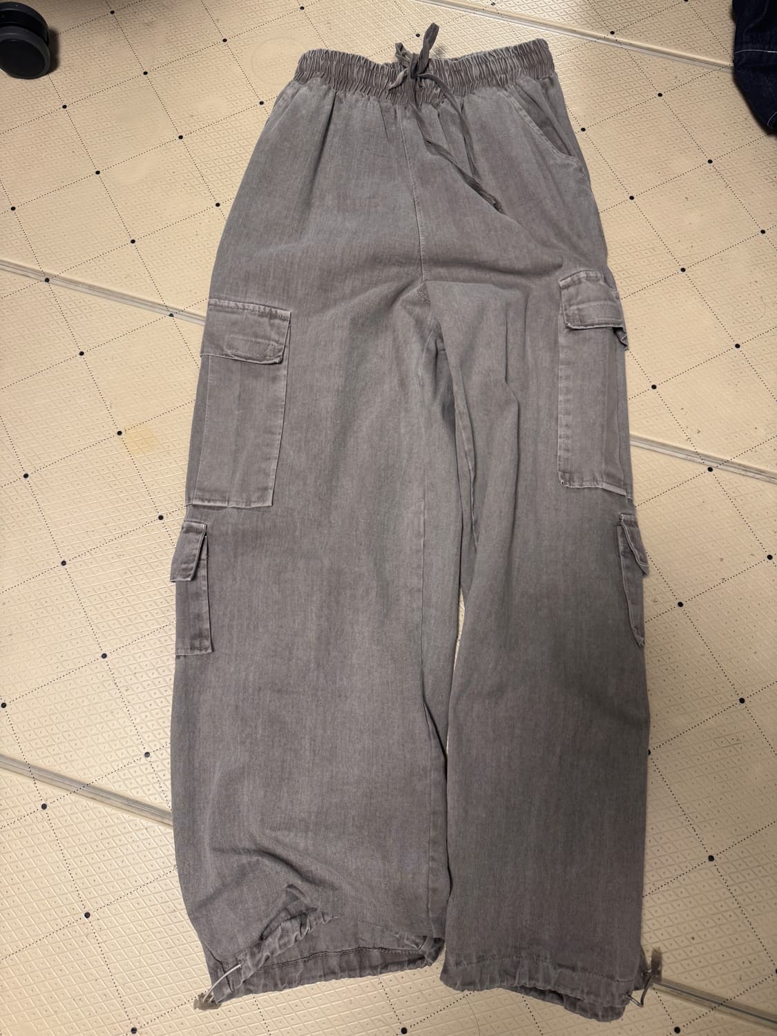 스케이터락 카고팬츠 베이지 상품이미지2