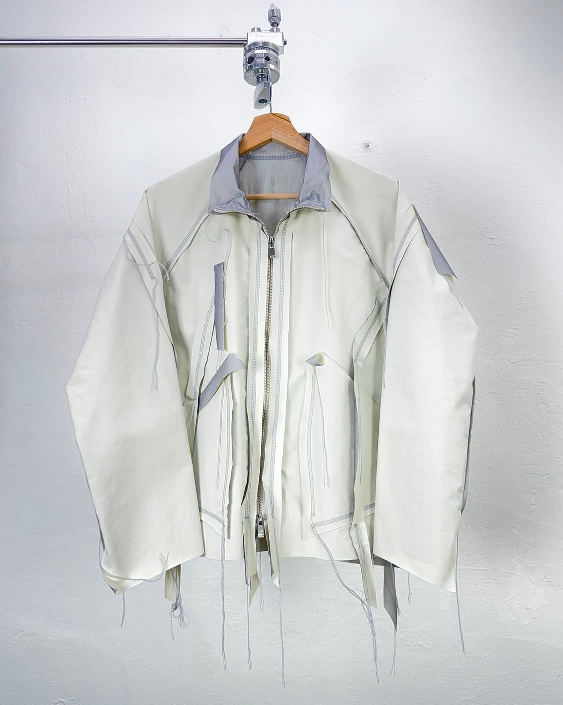 설밤 디스트레스드 오버록 레이어드 셋업 하의 상품이미지4