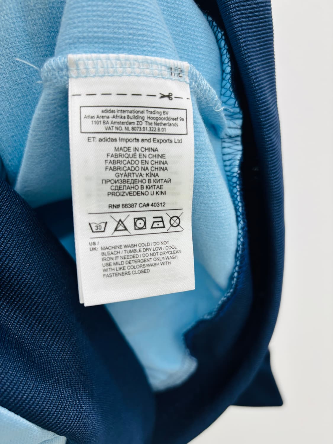 (새 상품) 아디다스 아르헨티나 국가대표 트레이닝 집업 상품이미지4