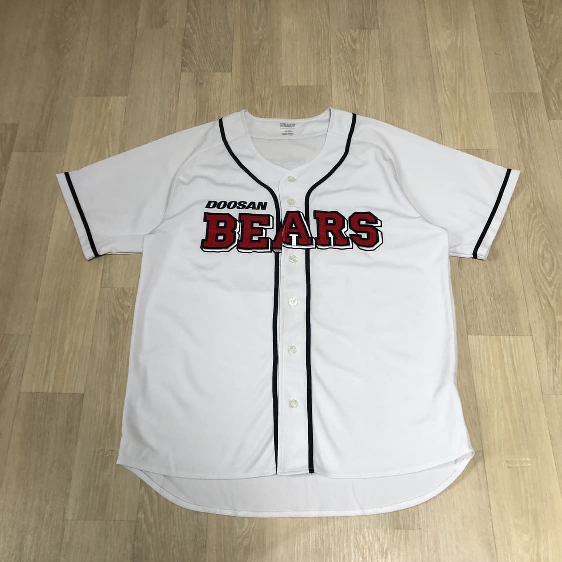 (110) 두산 베어스 허경민 홈 유니폼 두산 베어스 유니폼 두산 져지 상품이미지1