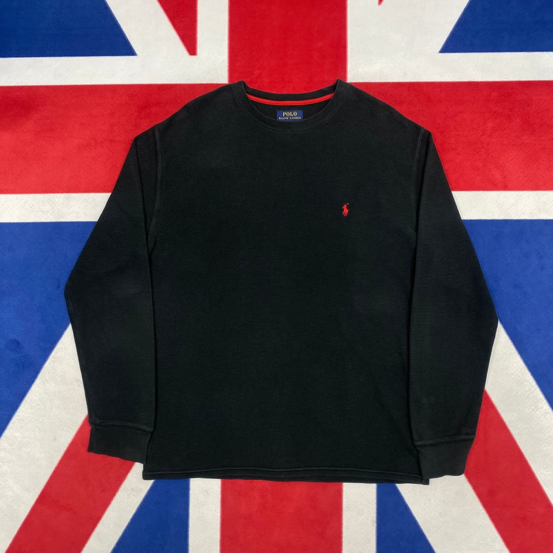 폴로 와플 롱슬리브 XL  상품이미지1