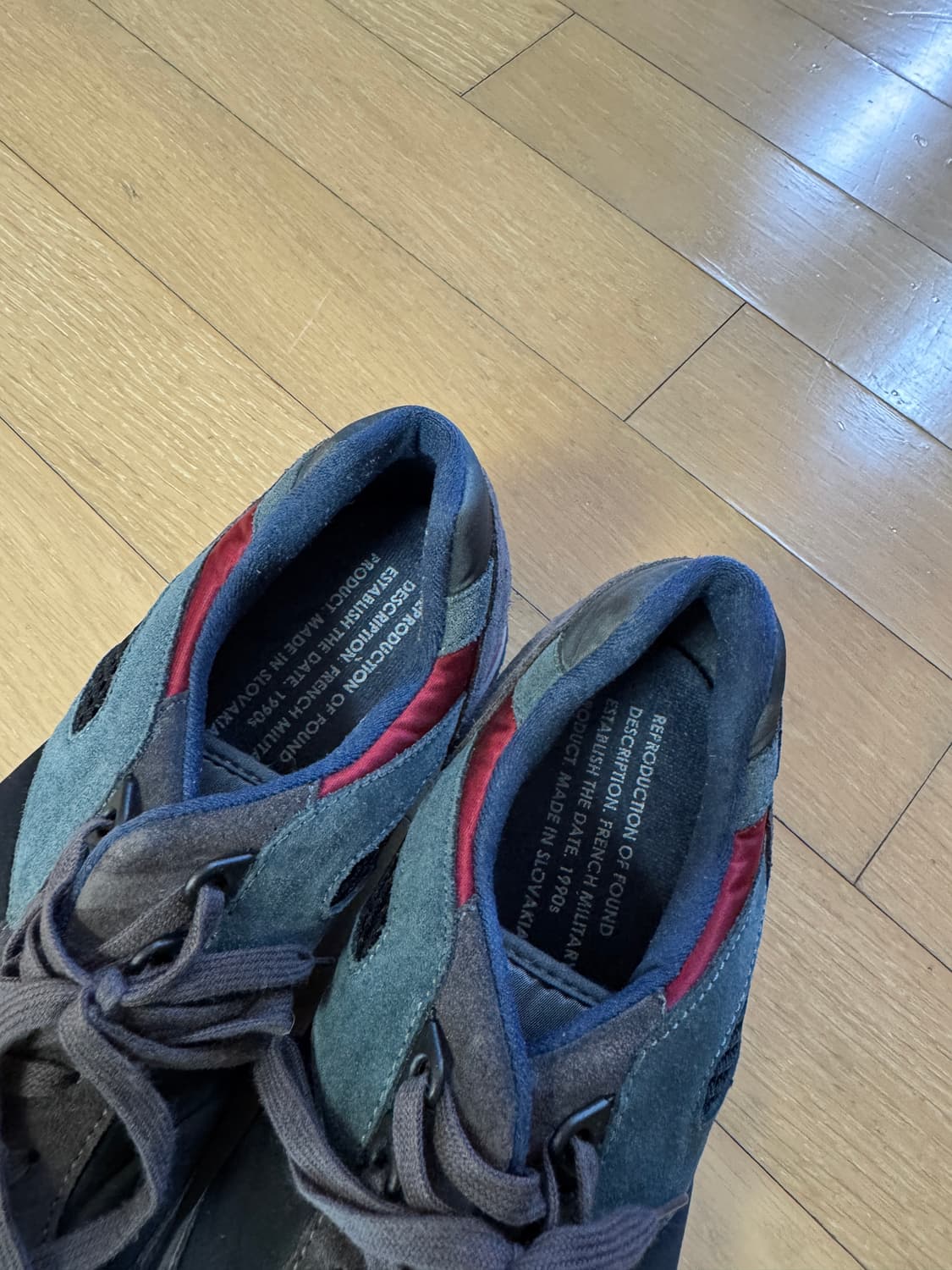 리프로덕션 오브 파운드 프렌치 밀리터리 스니커즈 43 270사이즈 상품이미지4