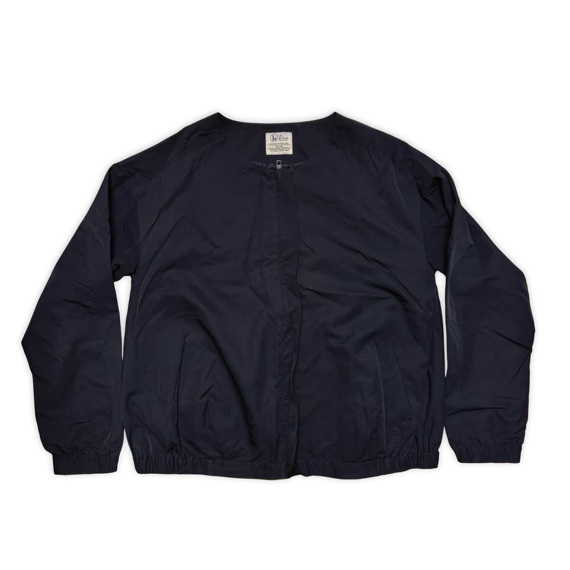 Japanese Vintage 노카라 네이비 블루종 자켓 상품이미지2