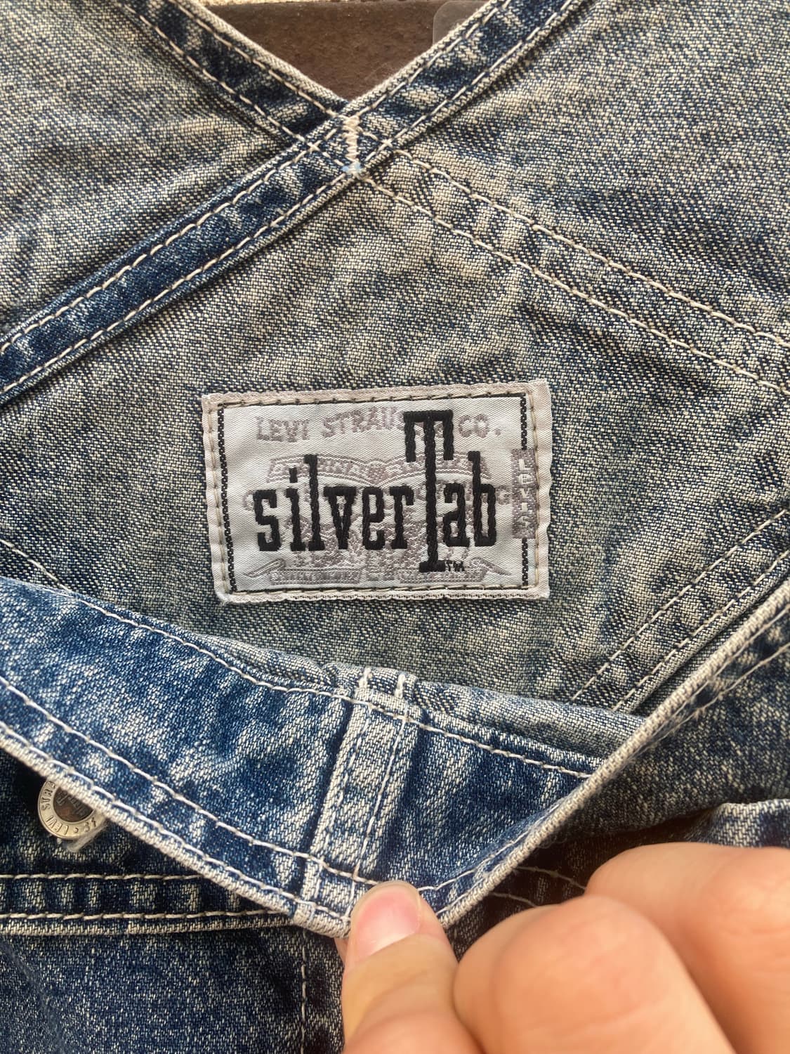 90s levis silvertab overalls 상품이미지6