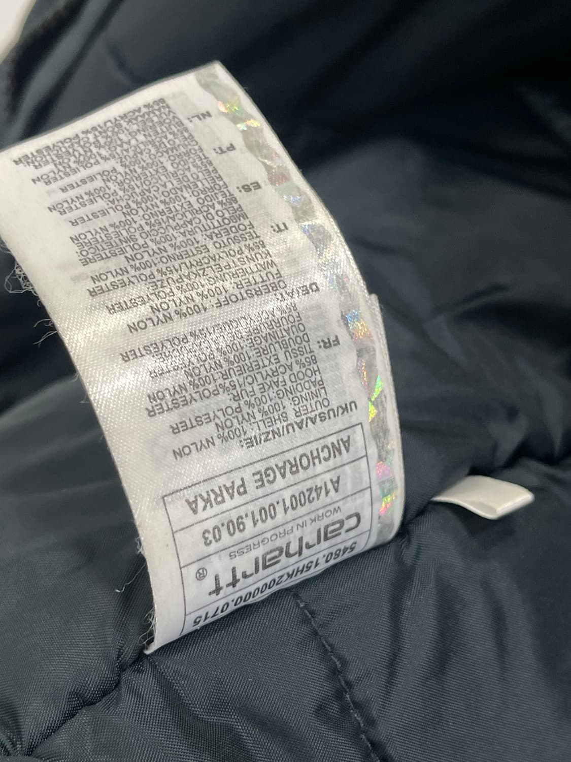 칼하트 패딩  상품이미지9