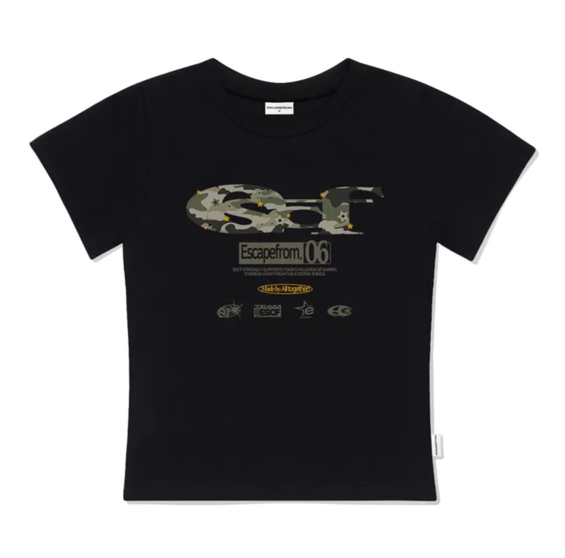 이스케이프프롬 프린트 슬림핏  상품이미지1