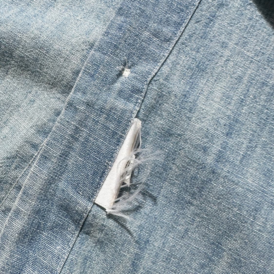 폴로 랄프로렌 샴브레이 데님 셔츠 상품이미지6