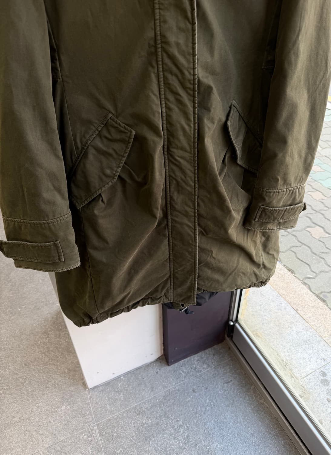 4/ 몽클레어 EVANTHIA 구스다운 퍼 야상 패딩 상품이미지6