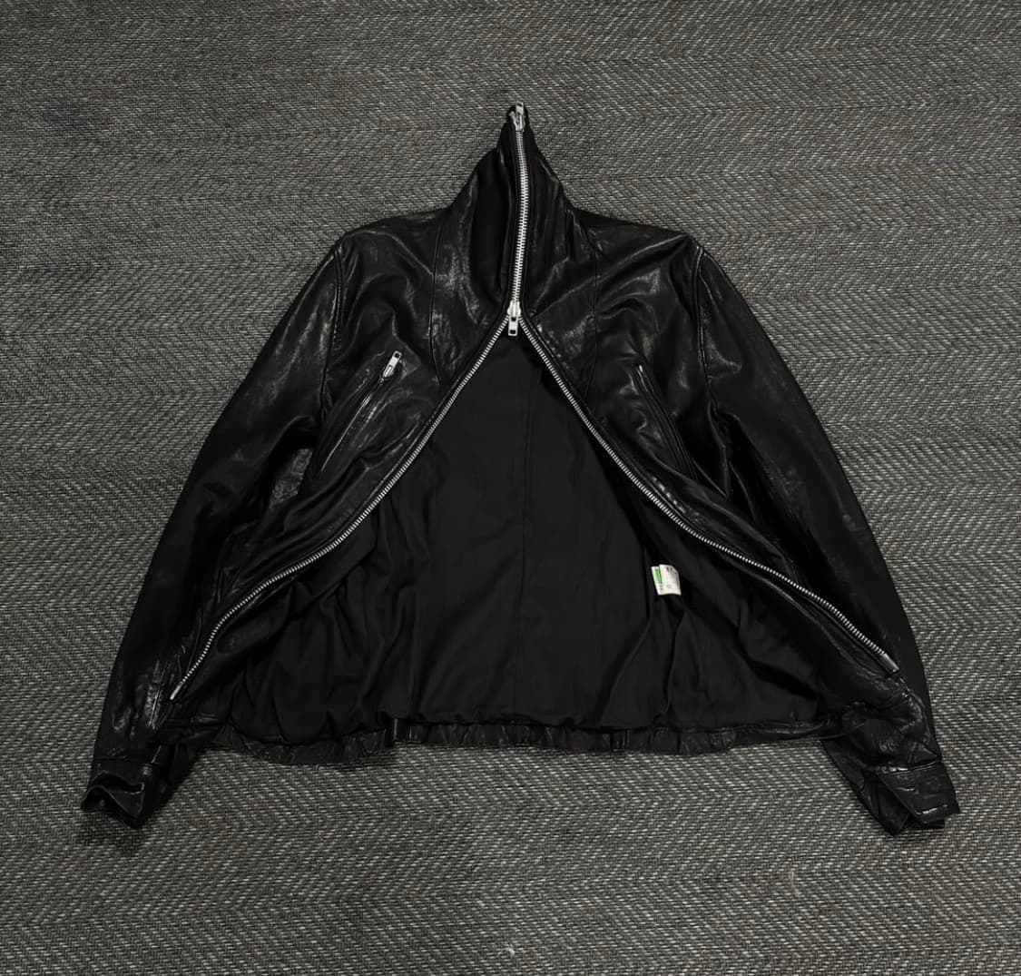 VTG Lambskin leather jacket S 상품이미지3