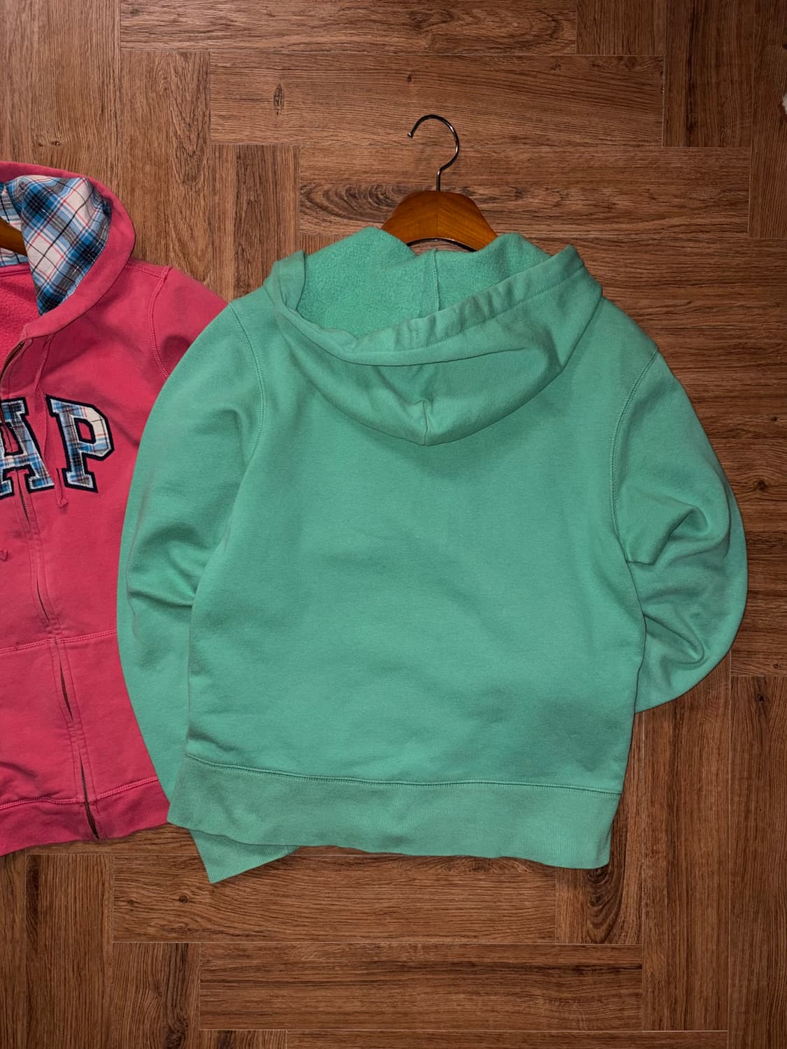 GAP 로고 민트 후드집업 상품이미지6