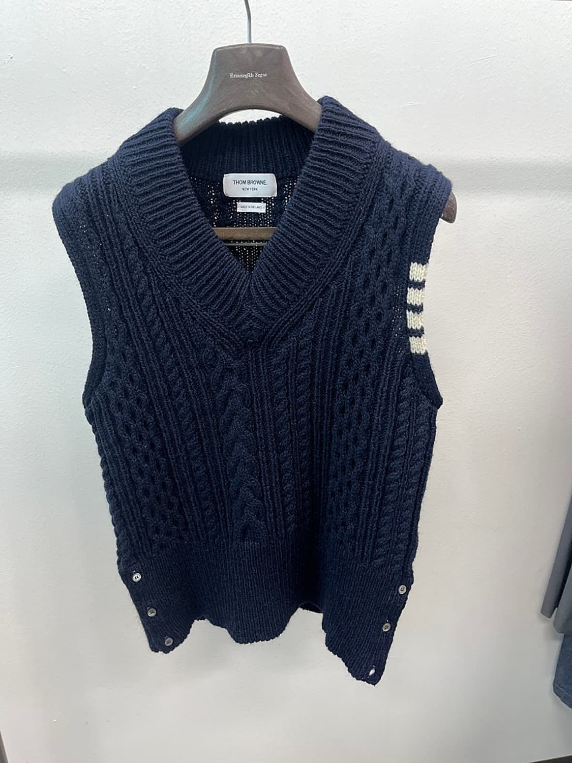 105) 톰브라운 신형 도네갈 케이블 베스트  상품이미지2
