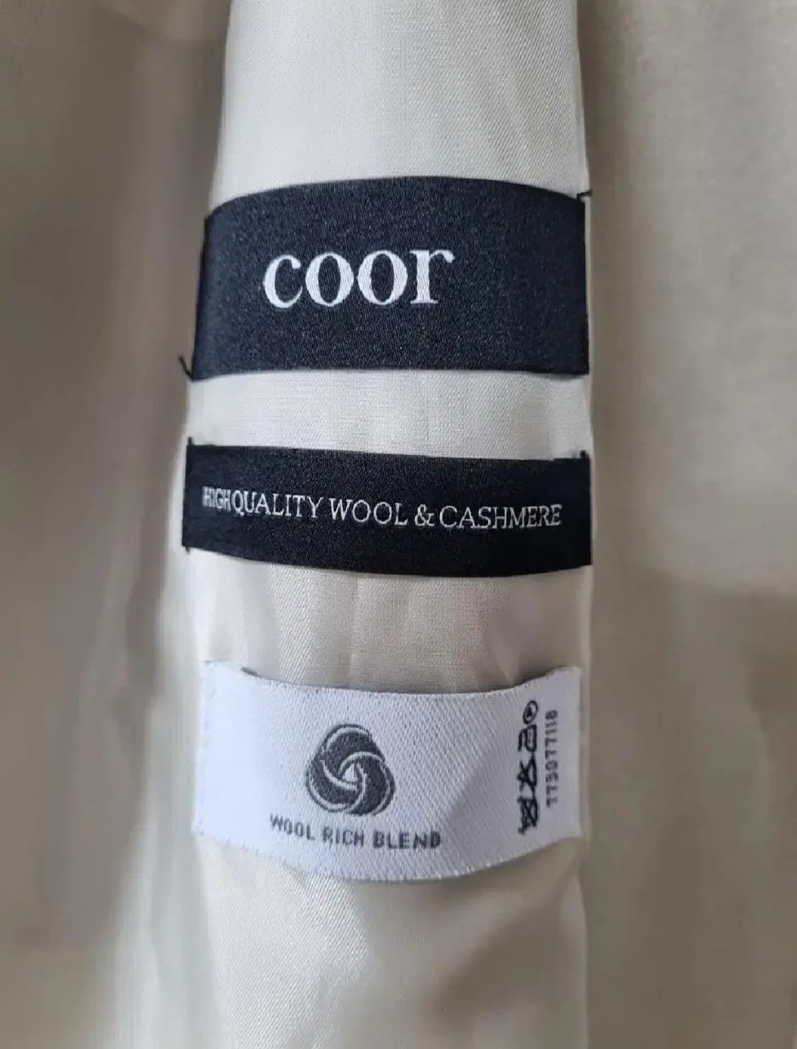 쿠어 남성 모직코트 M (가격내림) 상품이미지5