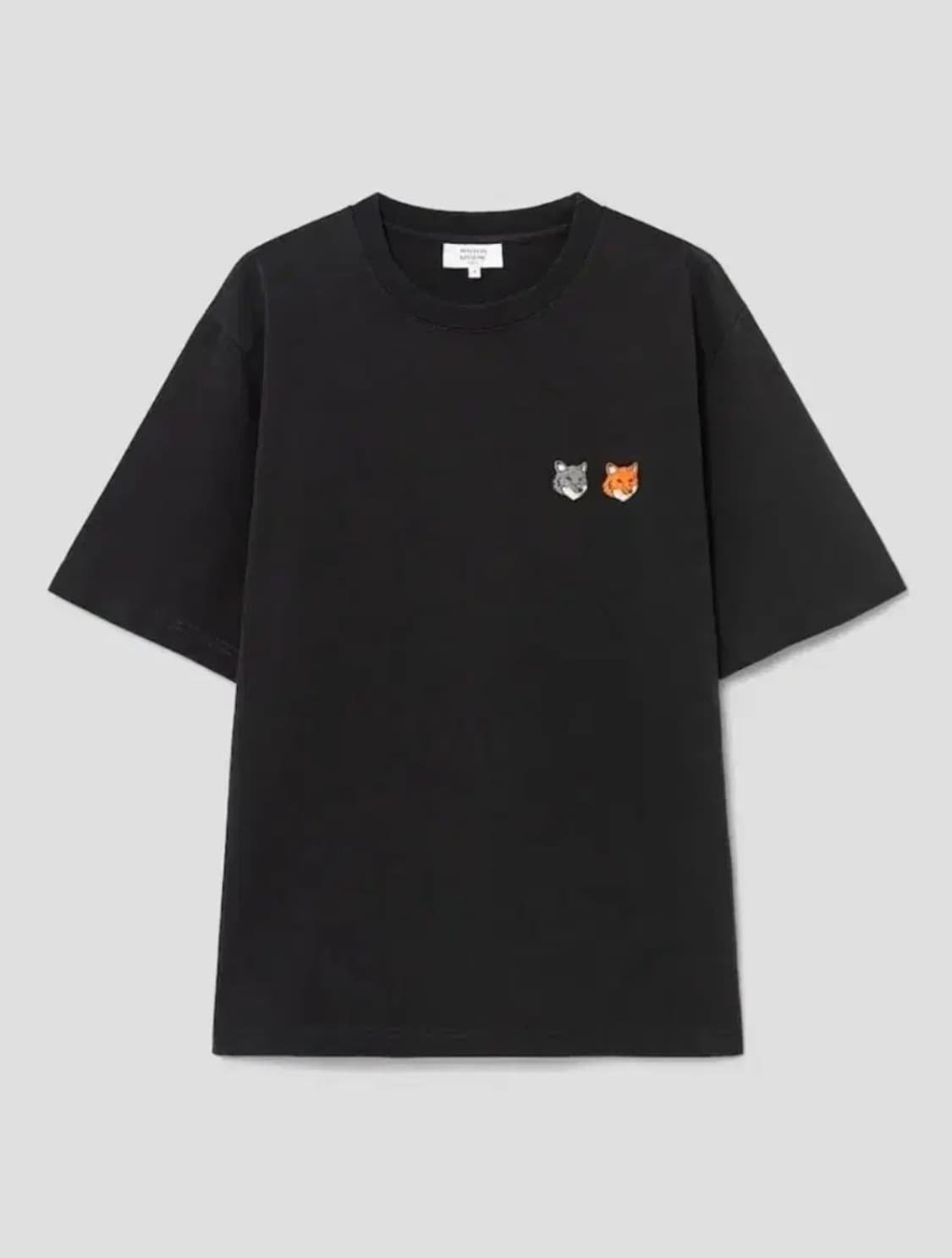 메종키츠네 더블 폭스 반팔 티셔츠 화이트 상품이미지2