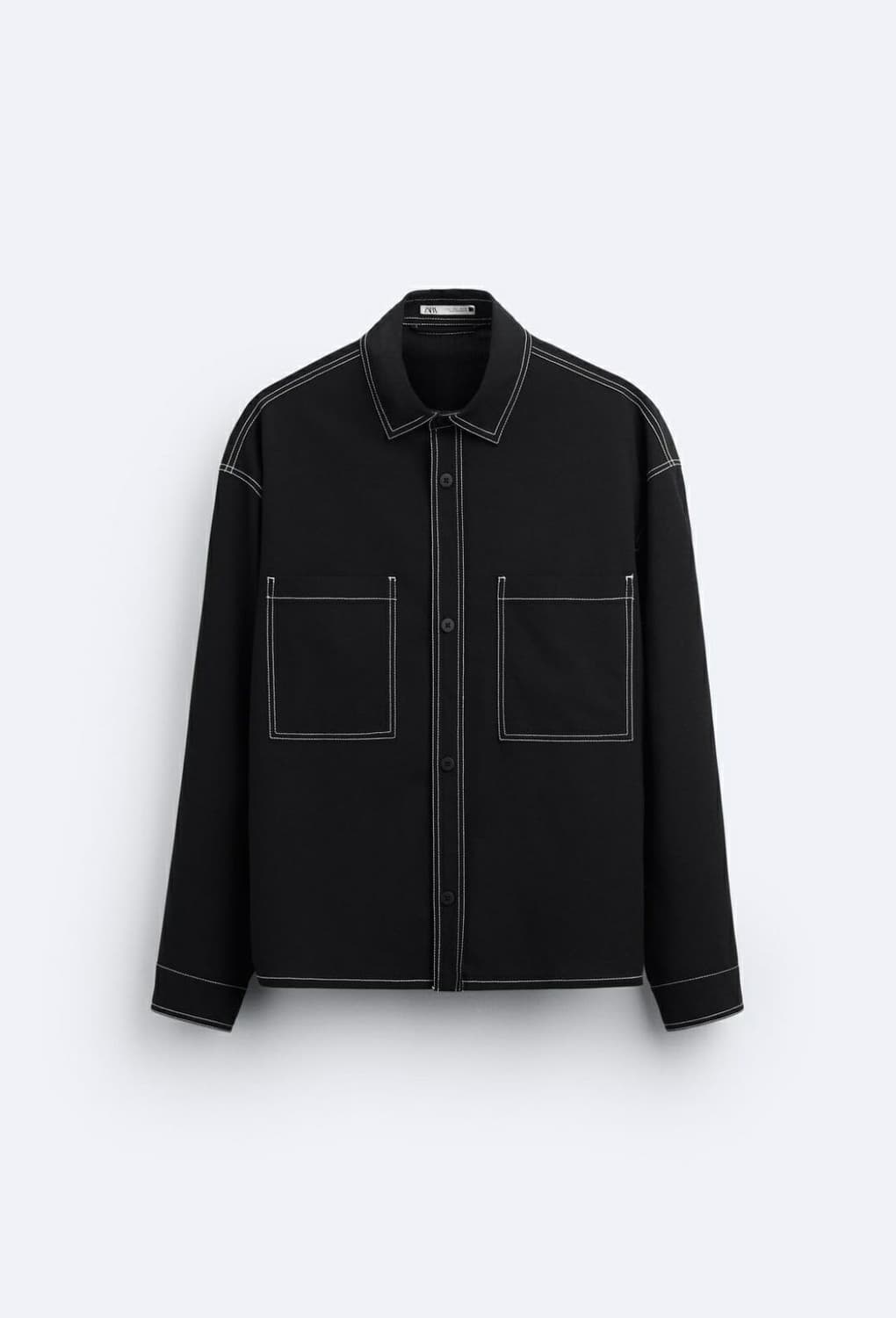 자라 콘트라스트 스티치 셋업 XL/L 상품이미지7