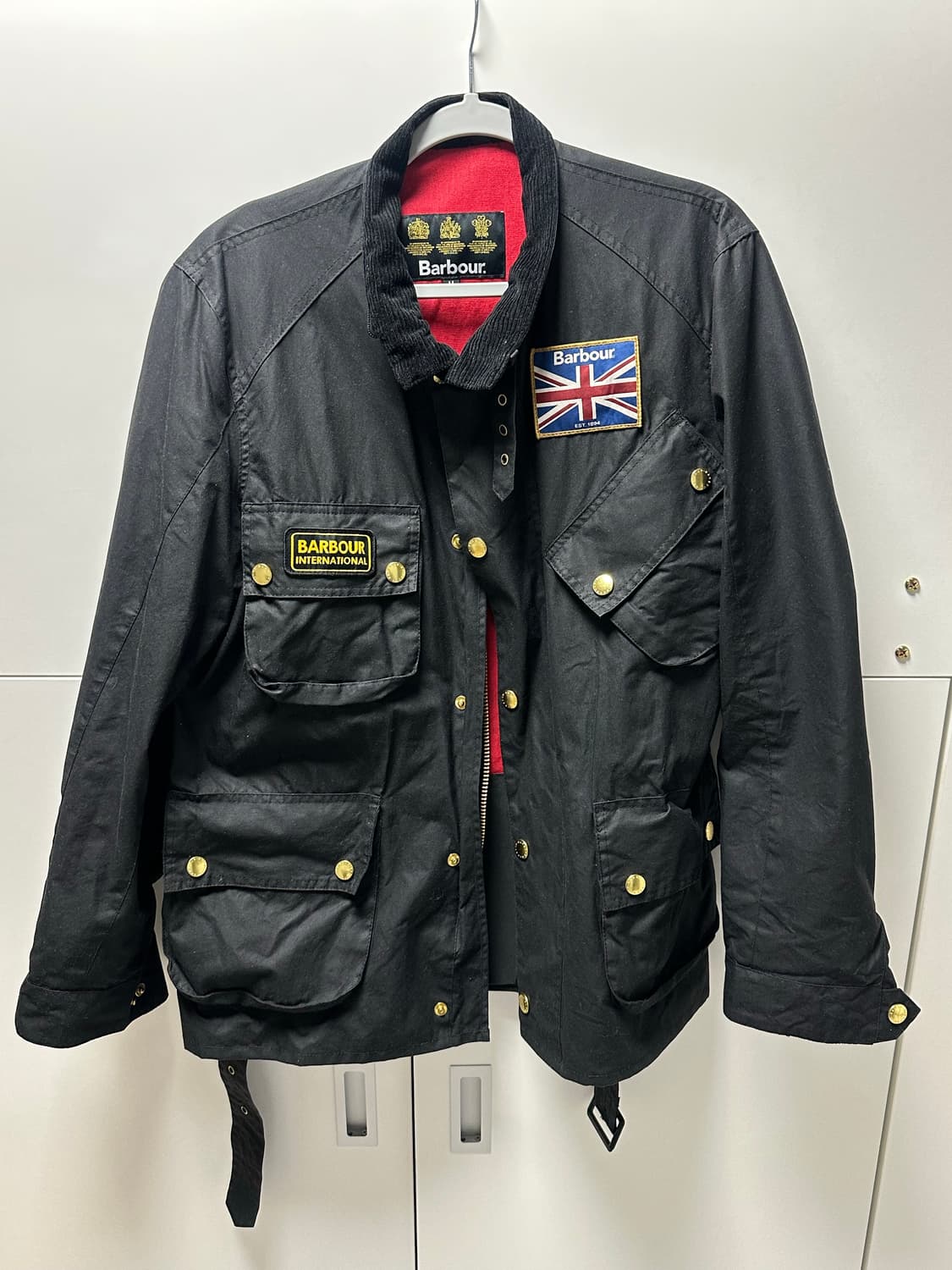 바버 인터네셔널 유니언잭 M 상품이미지1