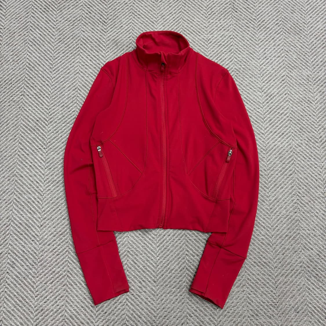 안다르 절개 집업  v1606 상품이미지1