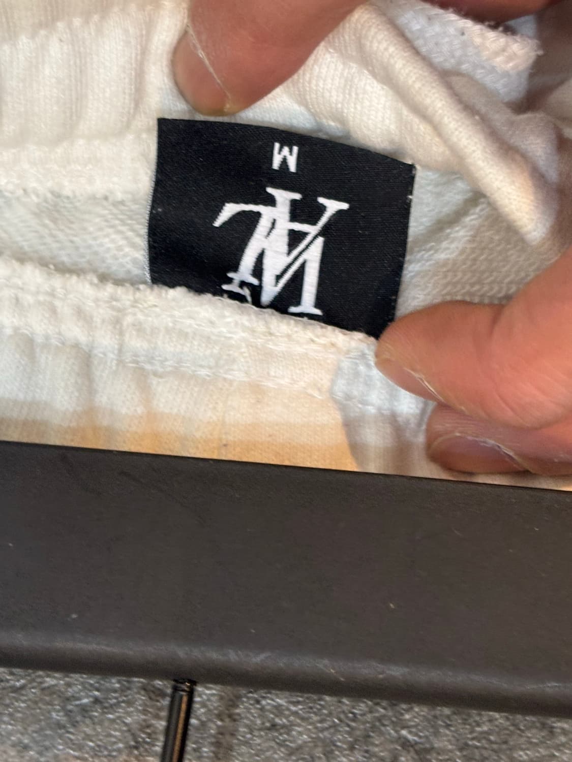 우알롱 화이트 팬츠 M 상품이미지5