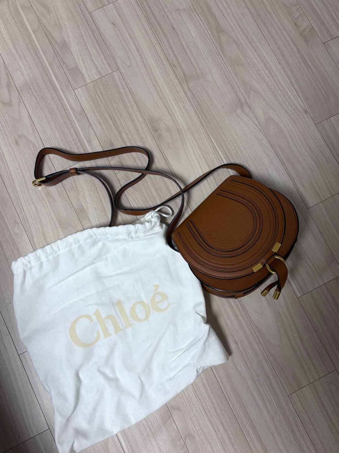 끌로에 마르씨 미디움 브라운 상품이미지2