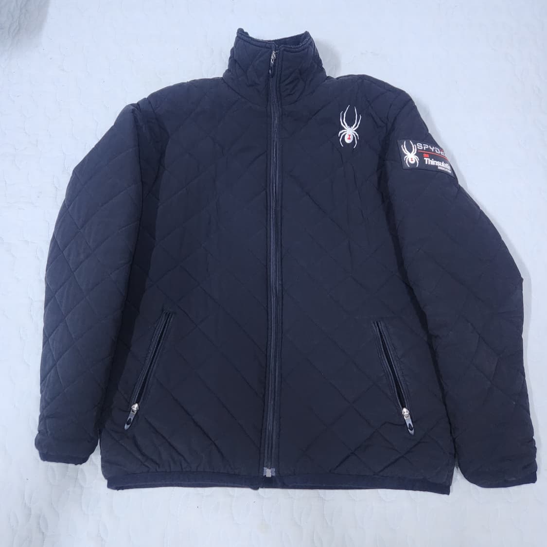 스파이더 퀄팅자켓 상품이미지1