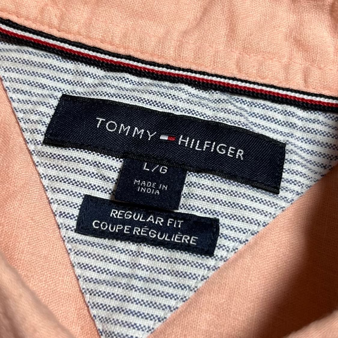 [L] Tommy 타미힐피거 린넨 반팔 셔츠 상품이미지6