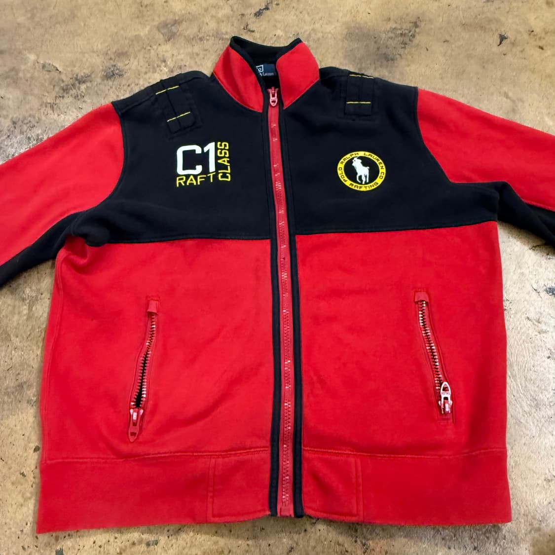 폴로 랄프로렌 레이싱 검빨 자켓 집업  상품이미지3