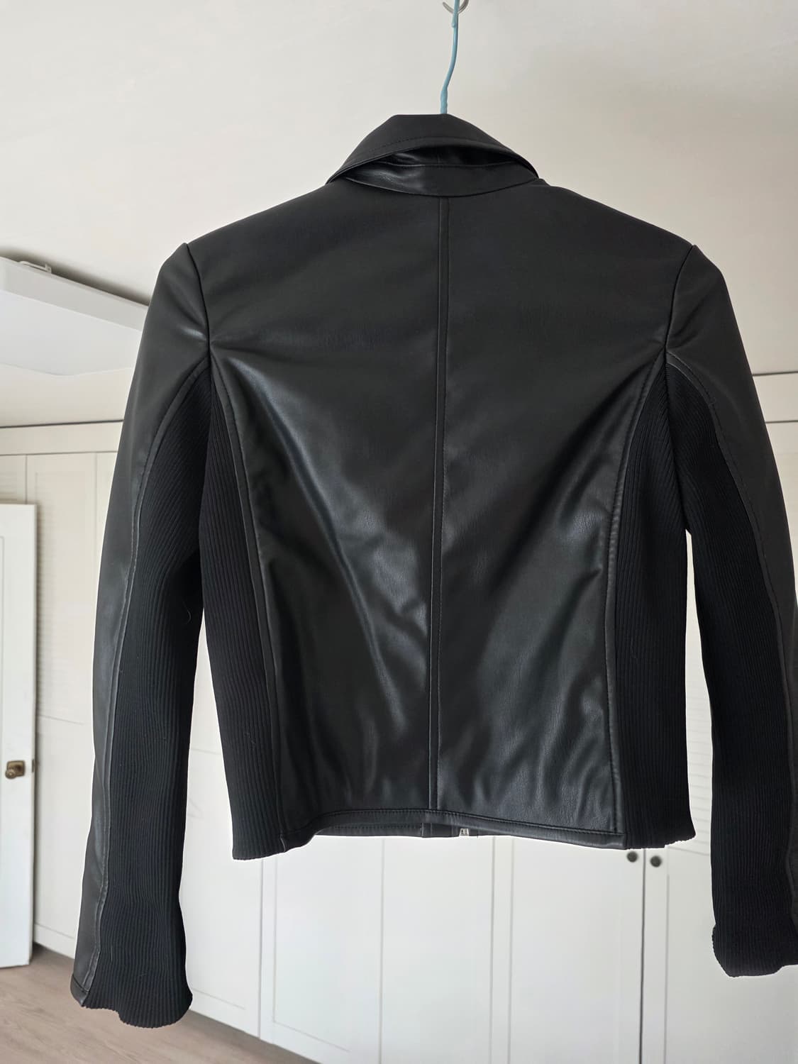 디젤 레더 바이커 자켓 상품이미지3