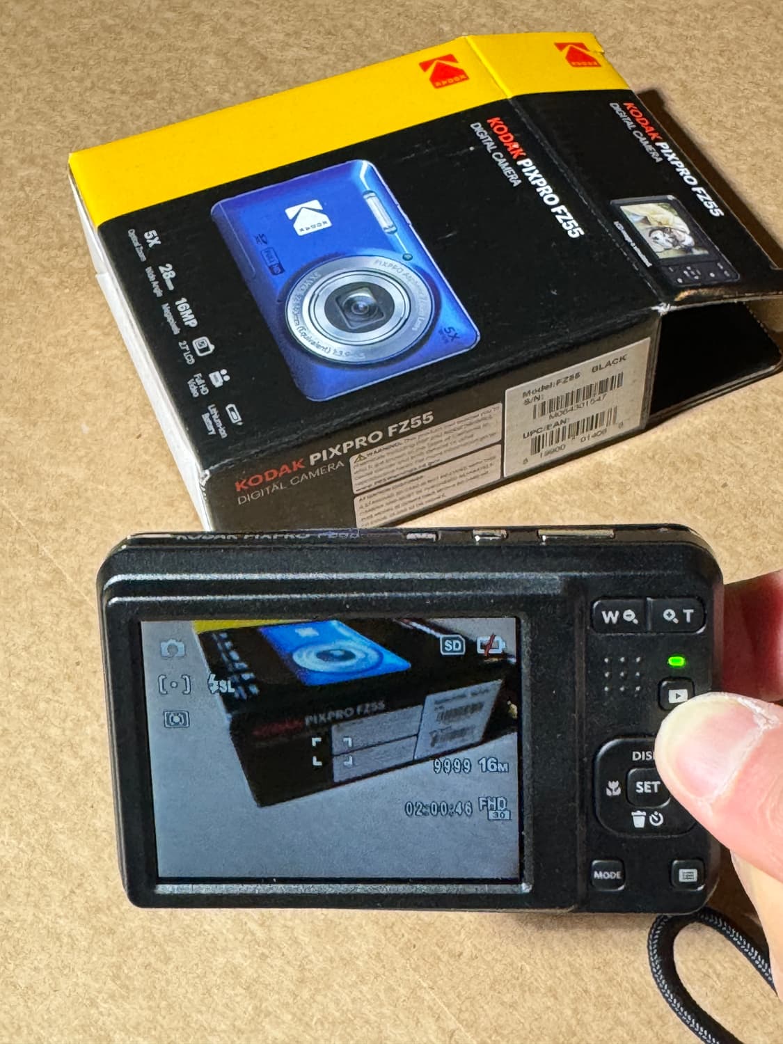 KODAK 코닥 FZ55 (블랙) 상품이미지2