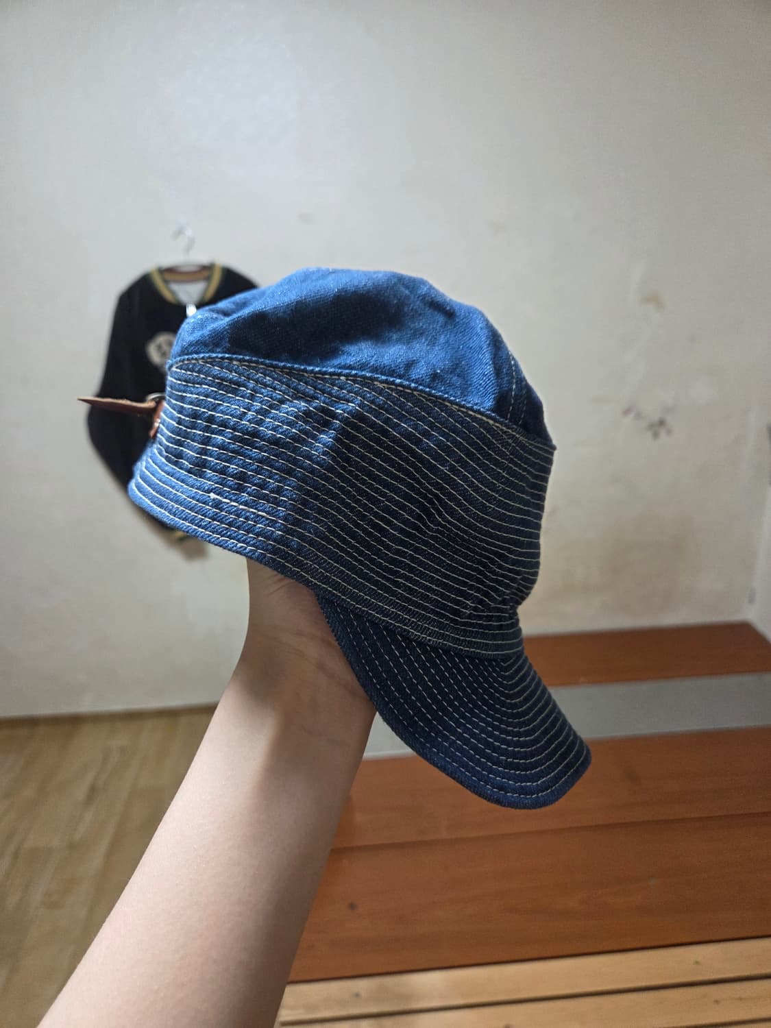 캐피탈 데님 모자 노인과 바다 상품이미지2