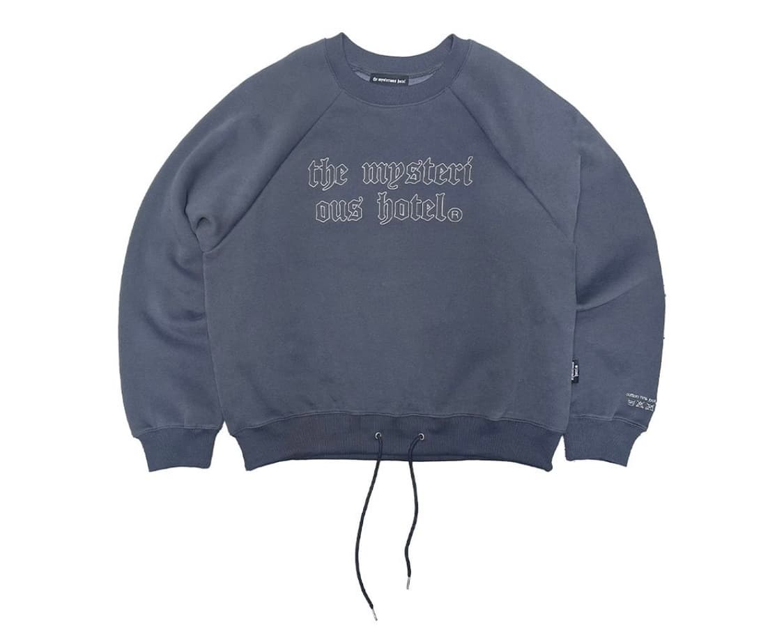 더미스테리어스호텔 와이드 맨투맨 상품이미지6