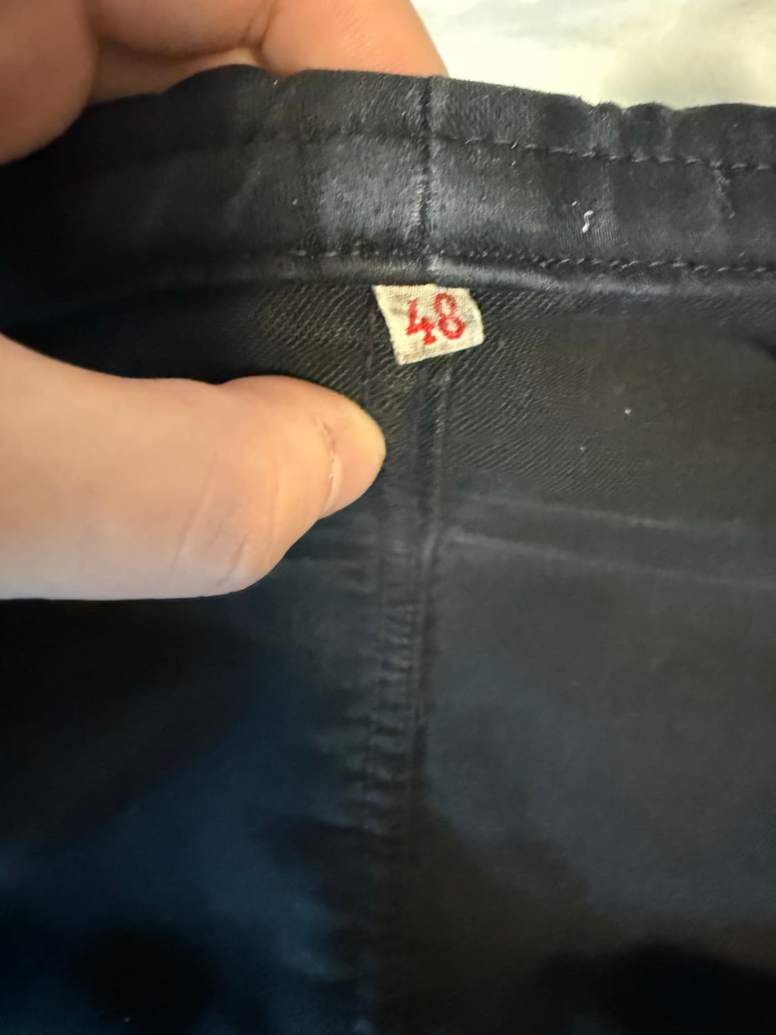 [48] 빈티지 프렌티워크 자켓 블랙 상품이미지4