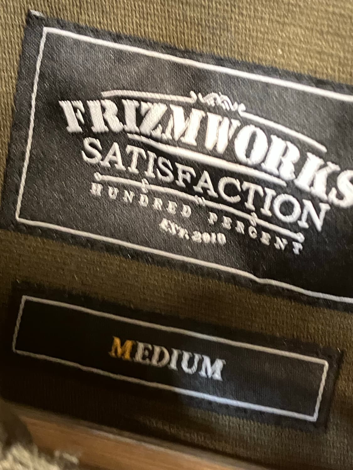 프리즘웍스 떡볶이 후드 롱 야상 자켓 카키 M  #csz2811 상품이미지3