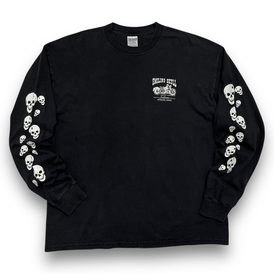 Smiling Skull World Farmers Long Sleeve 상품이미지4