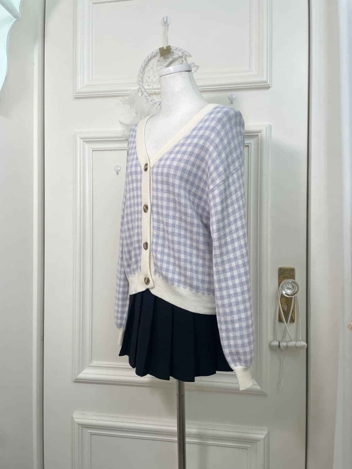 black basic pleats mini skirt 상품이미지7