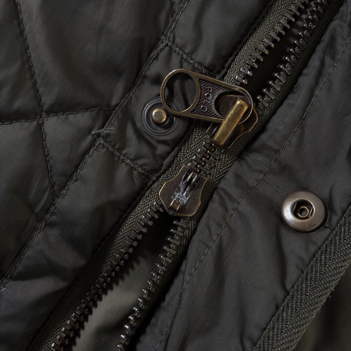 Polo 폴로 랄프로렌 카키 퀼팅 패티드 캠튼 자켓 상품이미지5