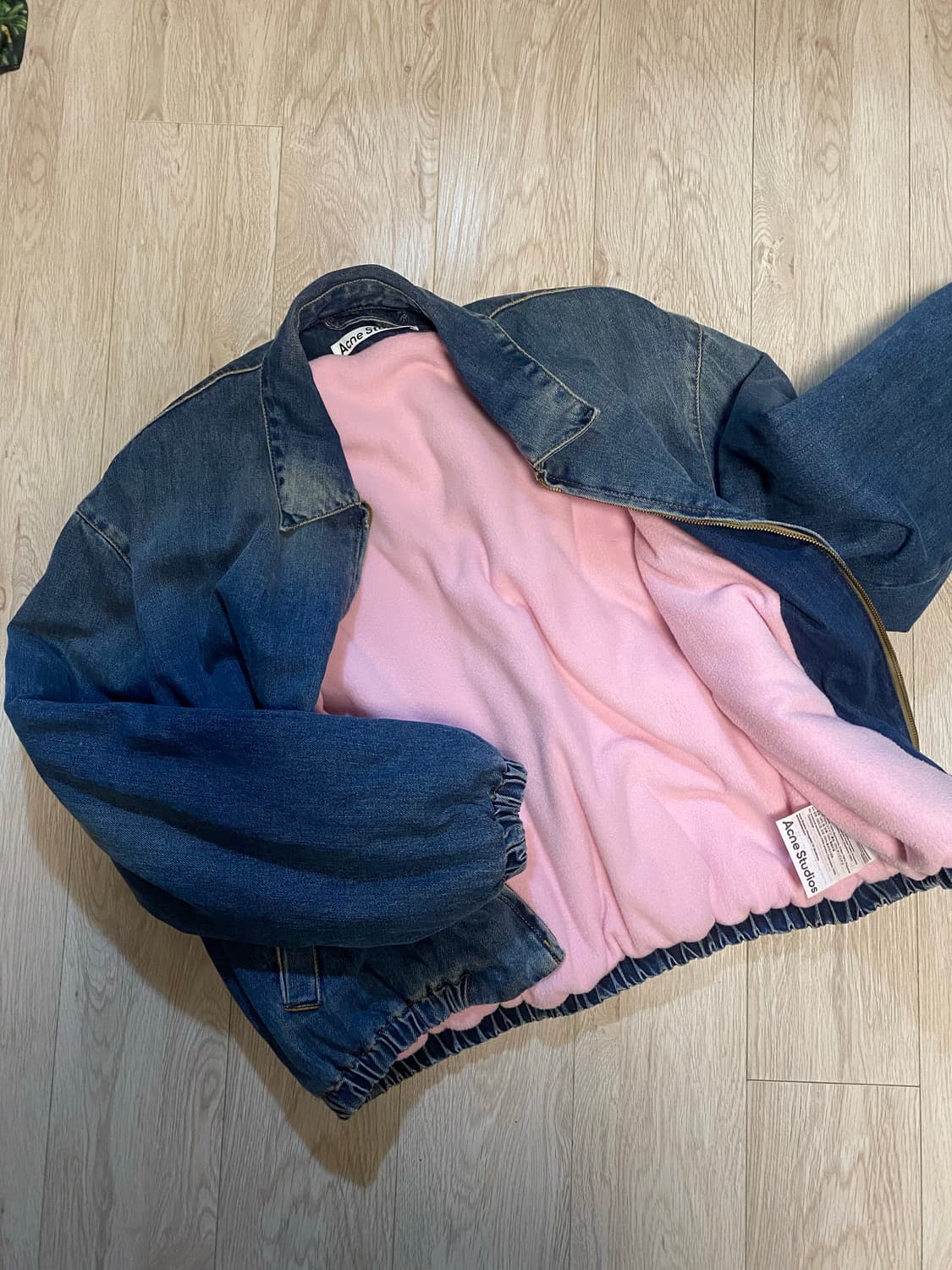 (EU 48) 아크네스튜디오 패디드 데님 봄버 자켓 상품이미지2