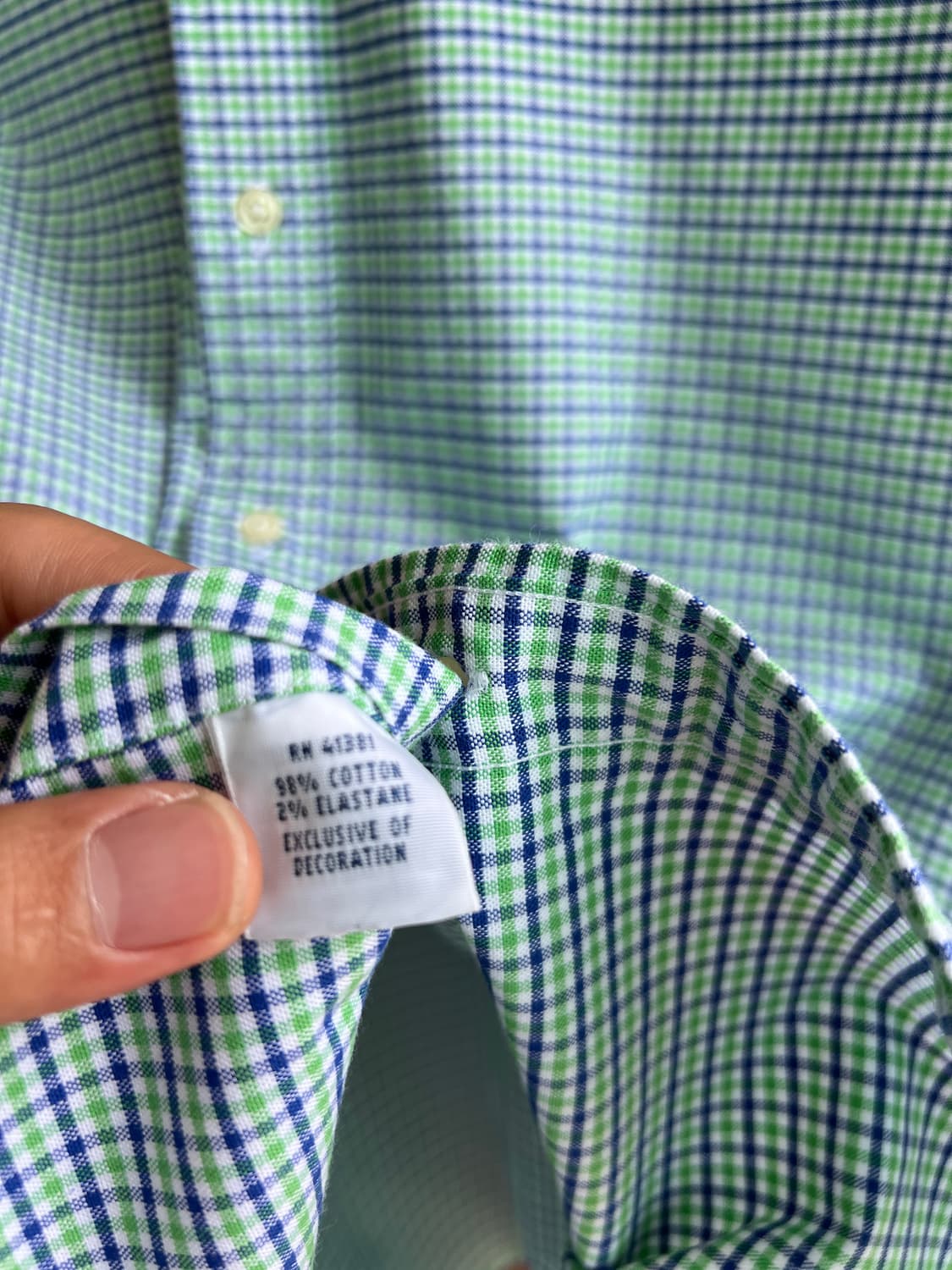 폴로 랄프로렌 체크셔츠 M (95) 상품이미지4