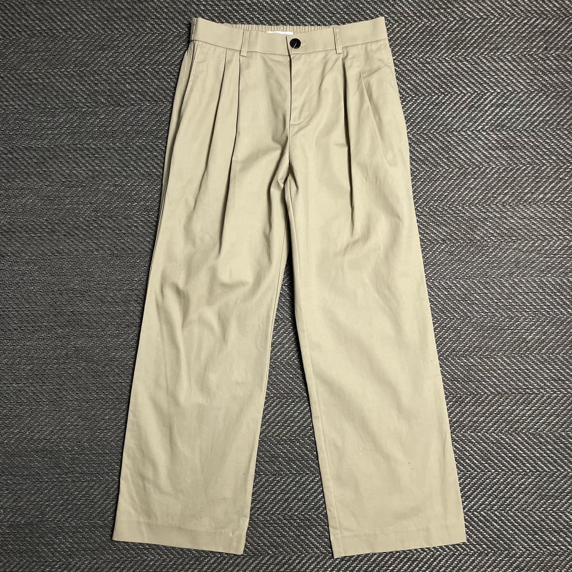 드로우핏 와이드 밴딩 치노팬츠 베이지y 5132 상품이미지2