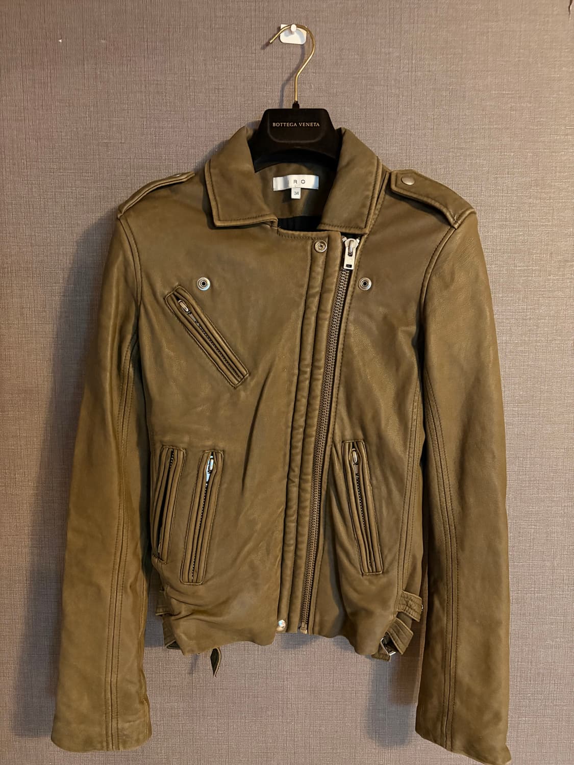 IRO 양가죽100% 라이더 자켓 34 상품이미지2