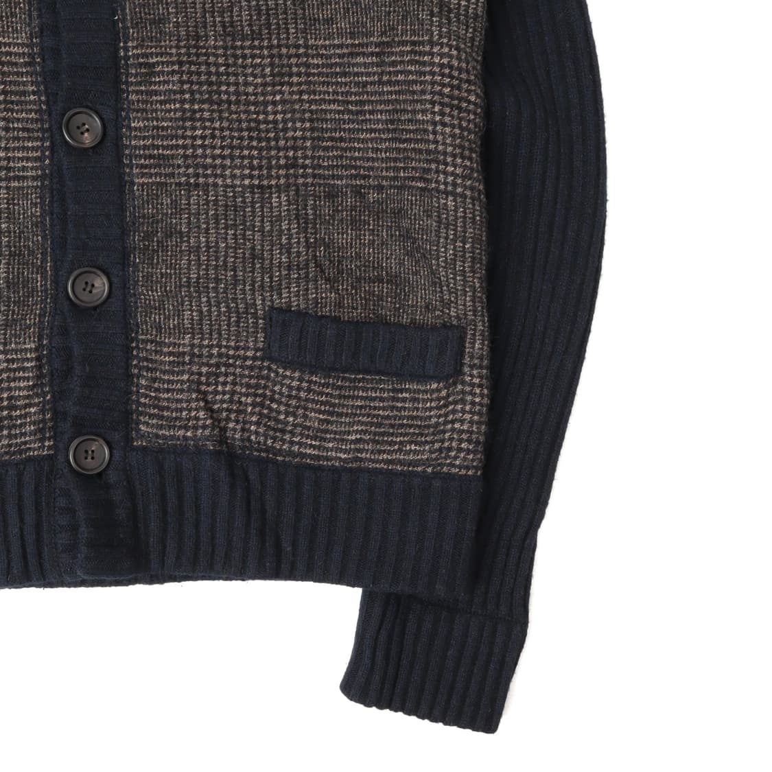 돌체앤가바나 하운드투스 체크 알파카 니트 자켓 상품이미지4