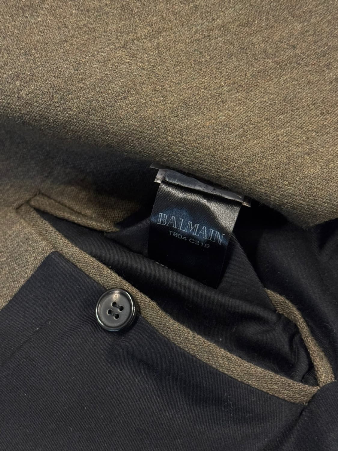 BALMAIN 발망 커버트울 더블코트 100 상품이미지9