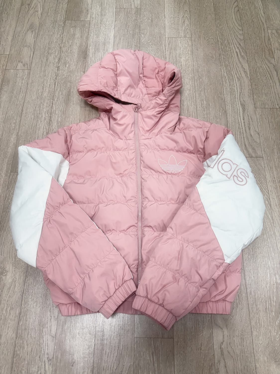 아디다스 핑크 제니 숏패딩 상품이미지1