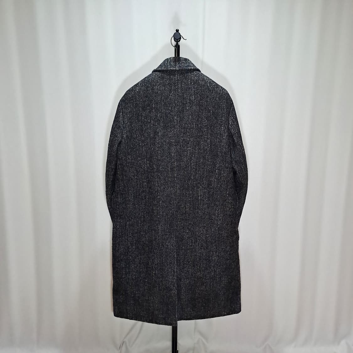 (택포) 지이크 23FW 헤링본 오버핏 더블 코트 A981 상품이미지4