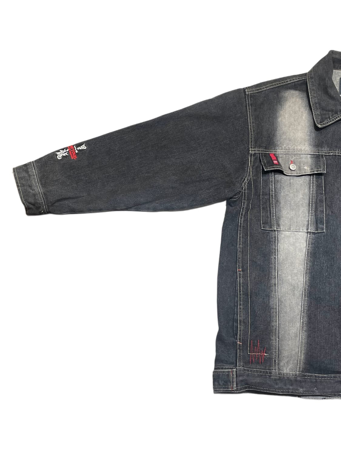 도그타운 워싱 데미지 데님 자켓 상품이미지3