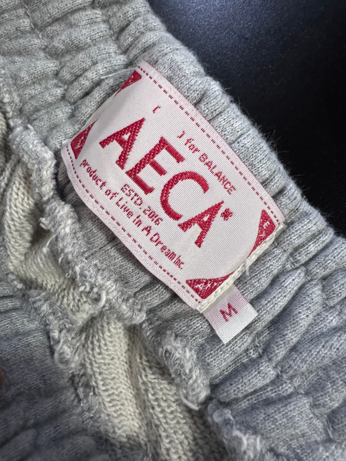 여성 AECA 에이카 화이트 24년도 벌룬 조거팬츠 M 상품이미지3