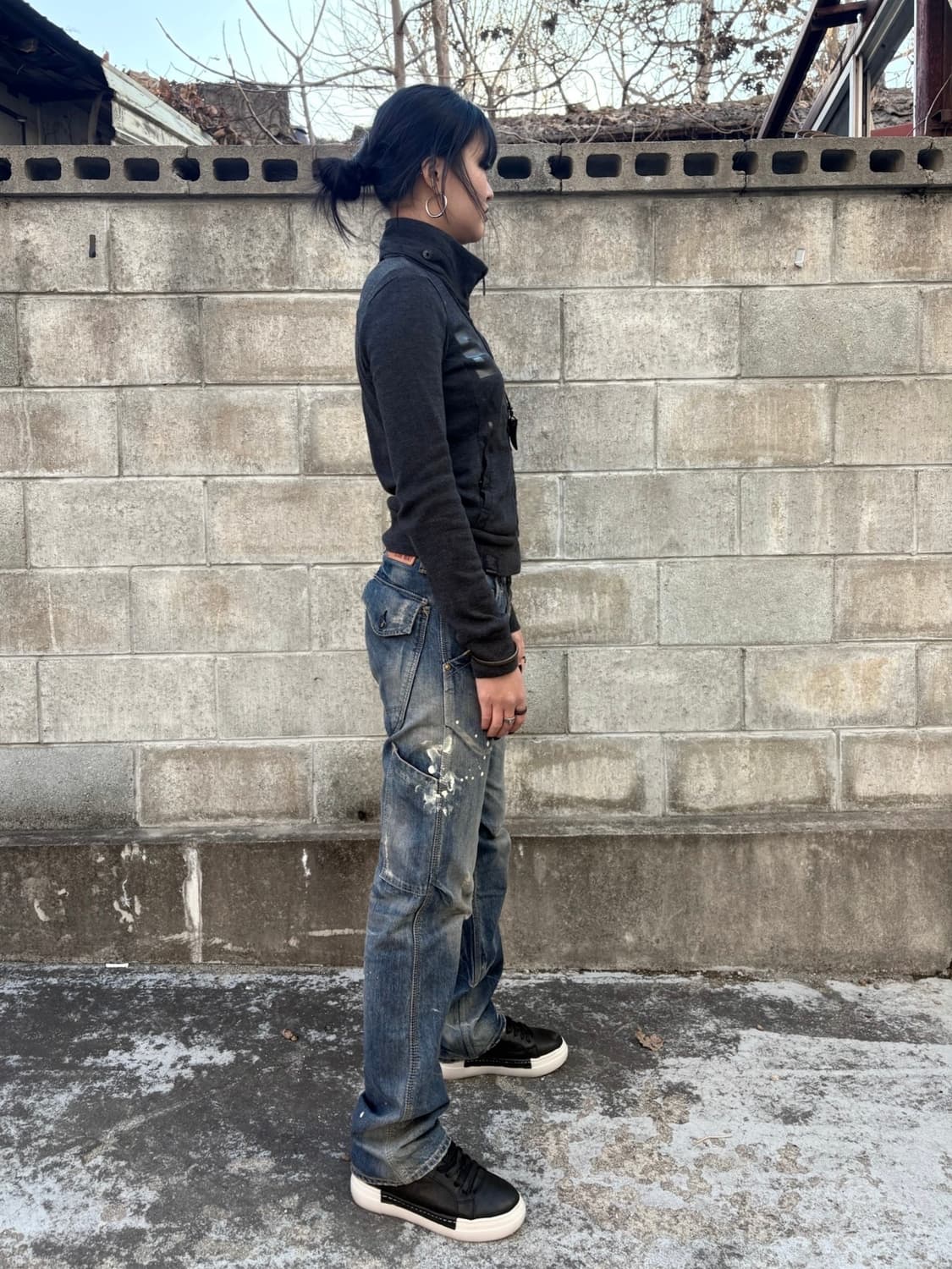 Buckaroo Charcoal 82 High-Neck Zip-Up 상품이미지3