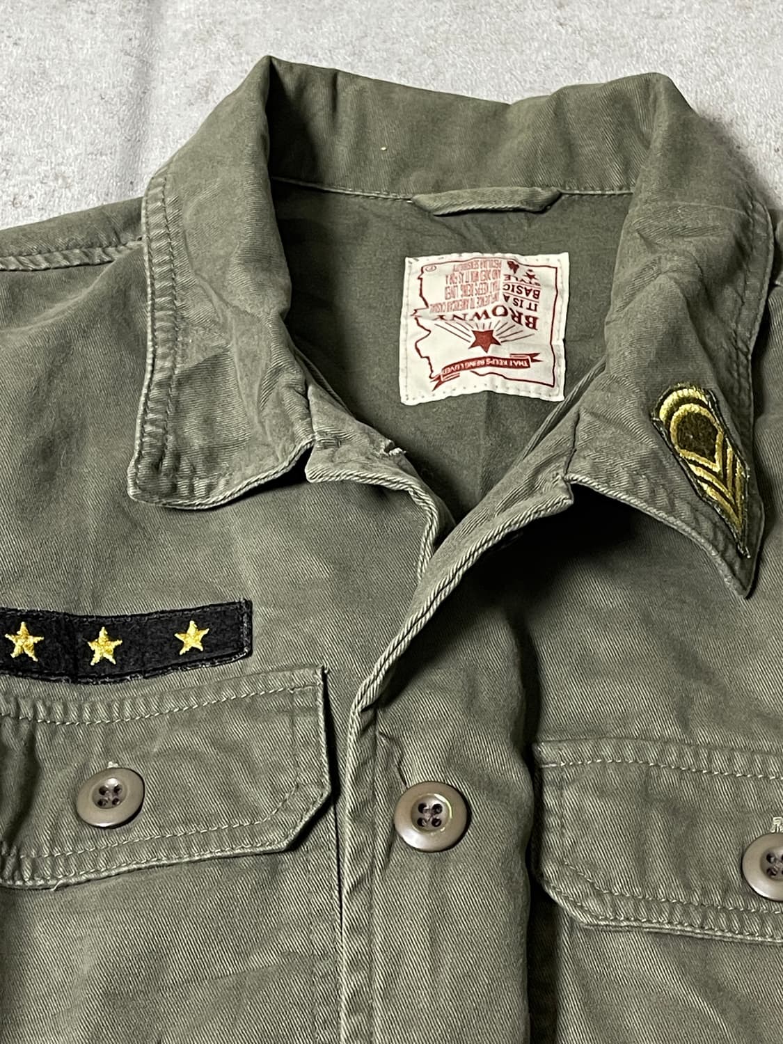 (Browny)miltary usa shirts jacket 상품이미지4