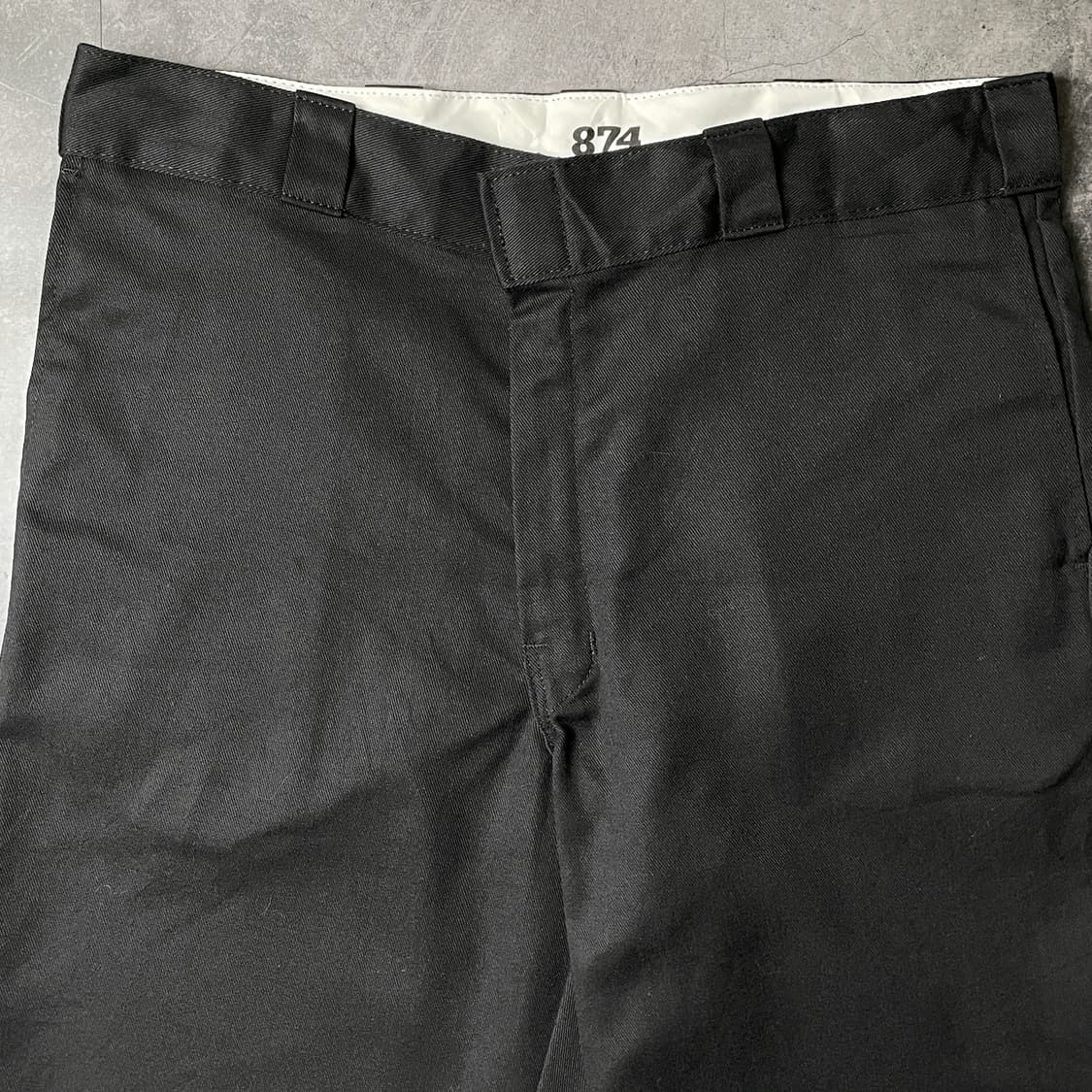 DICKIES 디키즈874 빈티지 블랙 워크 팬츠 A01064 상품이미지2