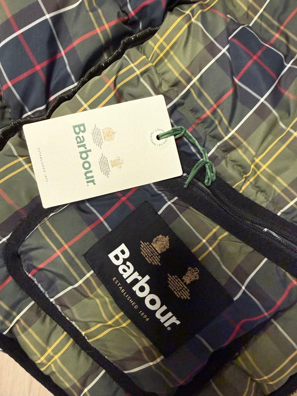 바버 리버서블 다운 라이너 베스트 상품이미지4