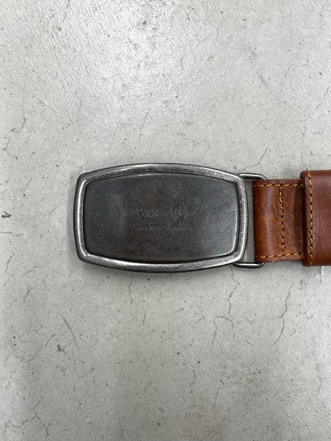 Number (n)ine Belt 상품이미지2