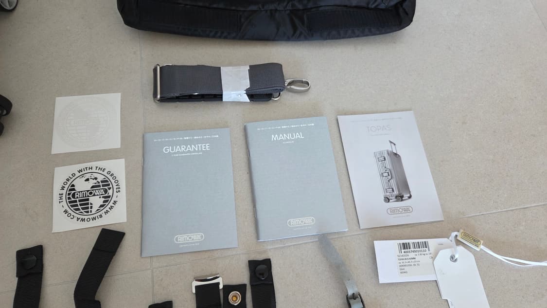 리모와 토파즈 비즈니스 40MW 캐리어 기내용. 정품 상품이미지7